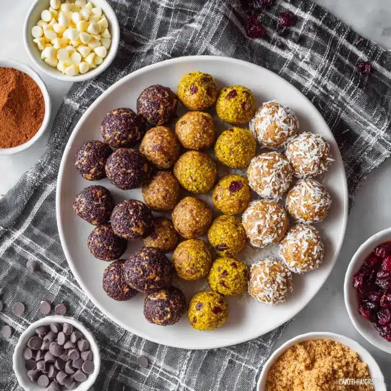 6 No-Bake Energy Balls Recipes Recipe