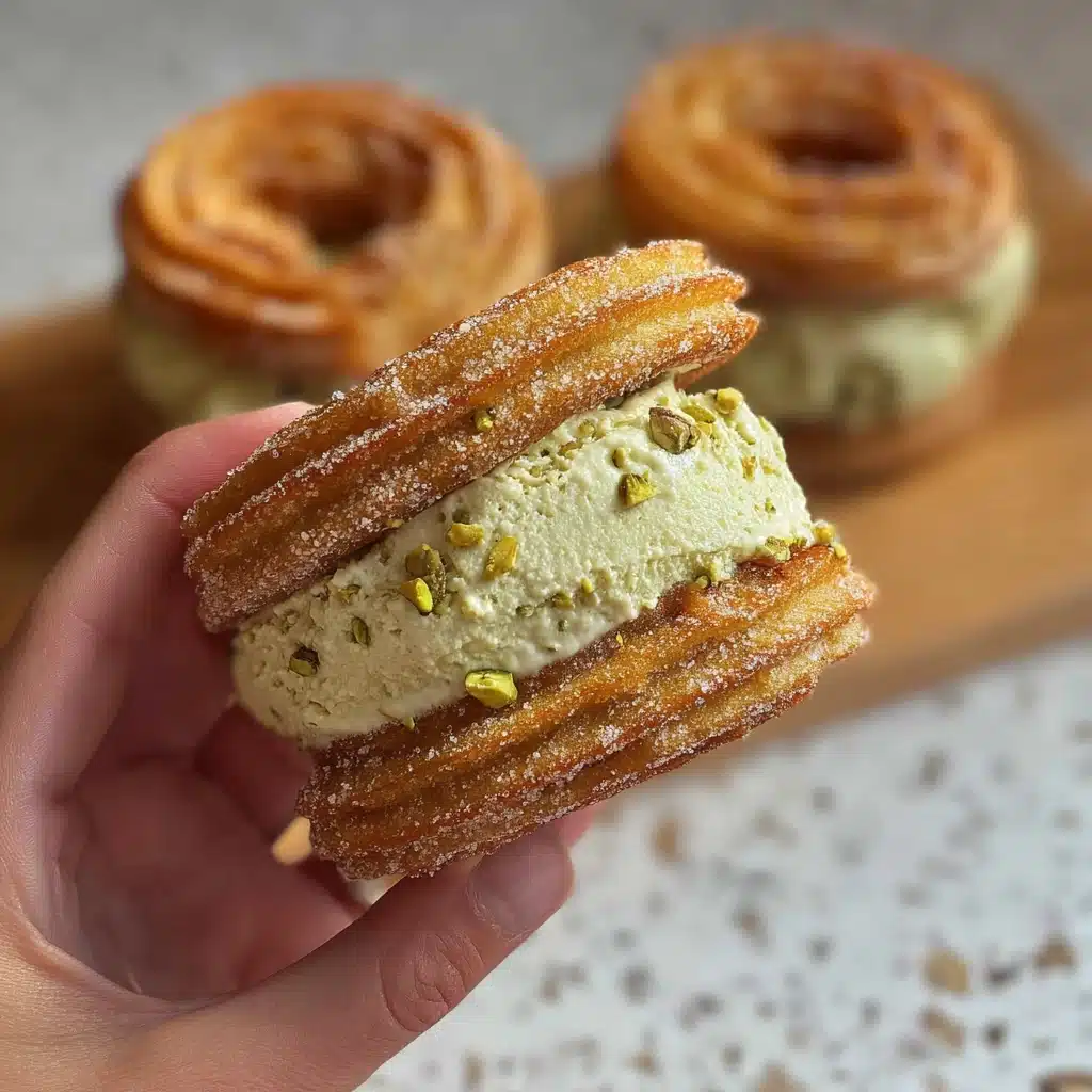 Churro Ice Cream Sandwiches Recipe - Recipe Image