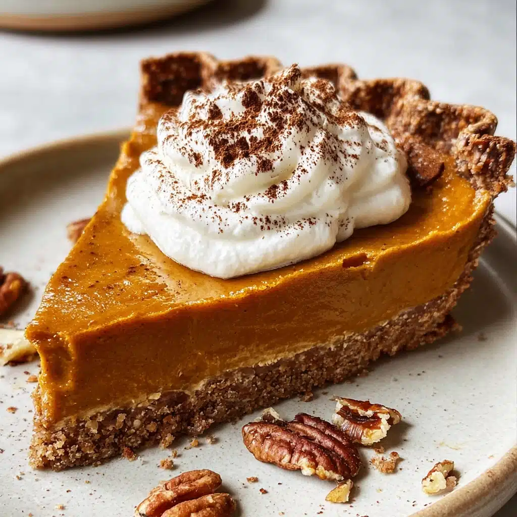 Best Ever Healthy Pumpkin Pie Recipe - Recipe Image