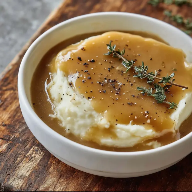 Homemade Turkey Gravy Recipe