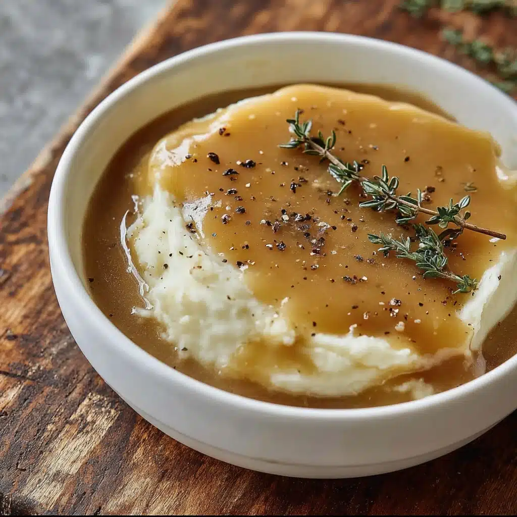 Homemade Turkey Gravy Recipe