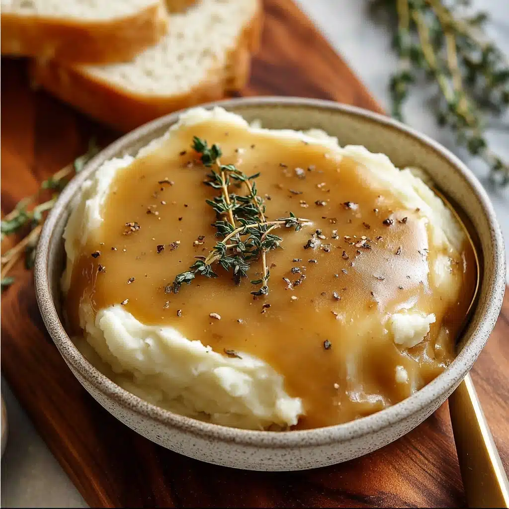 Homemade Turkey Gravy Recipe - Recipe Image