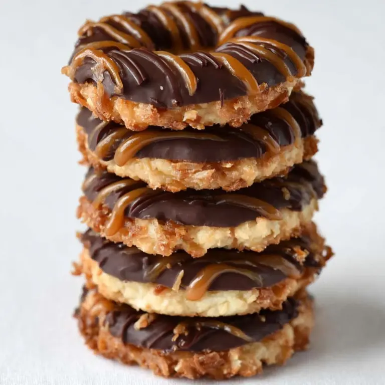 Homemade Samoas Cookies Recipe