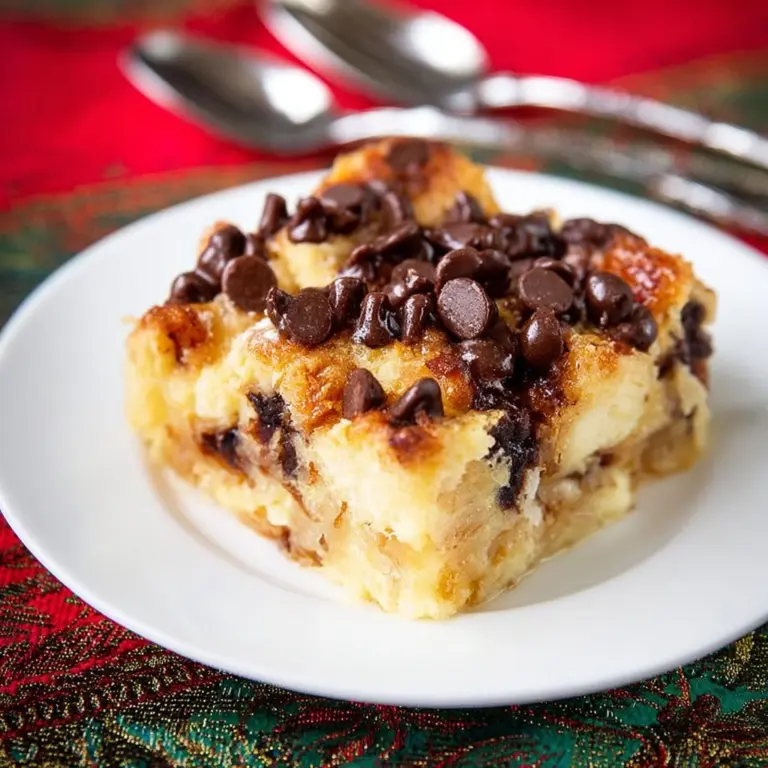 Chocolate Croissant Breakfast Bake Recipe