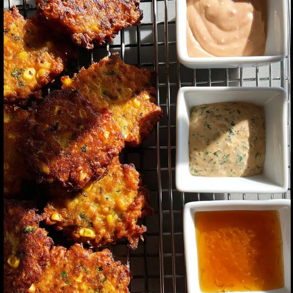 Cheesy Corn Fritters Recipe - Recipe Image