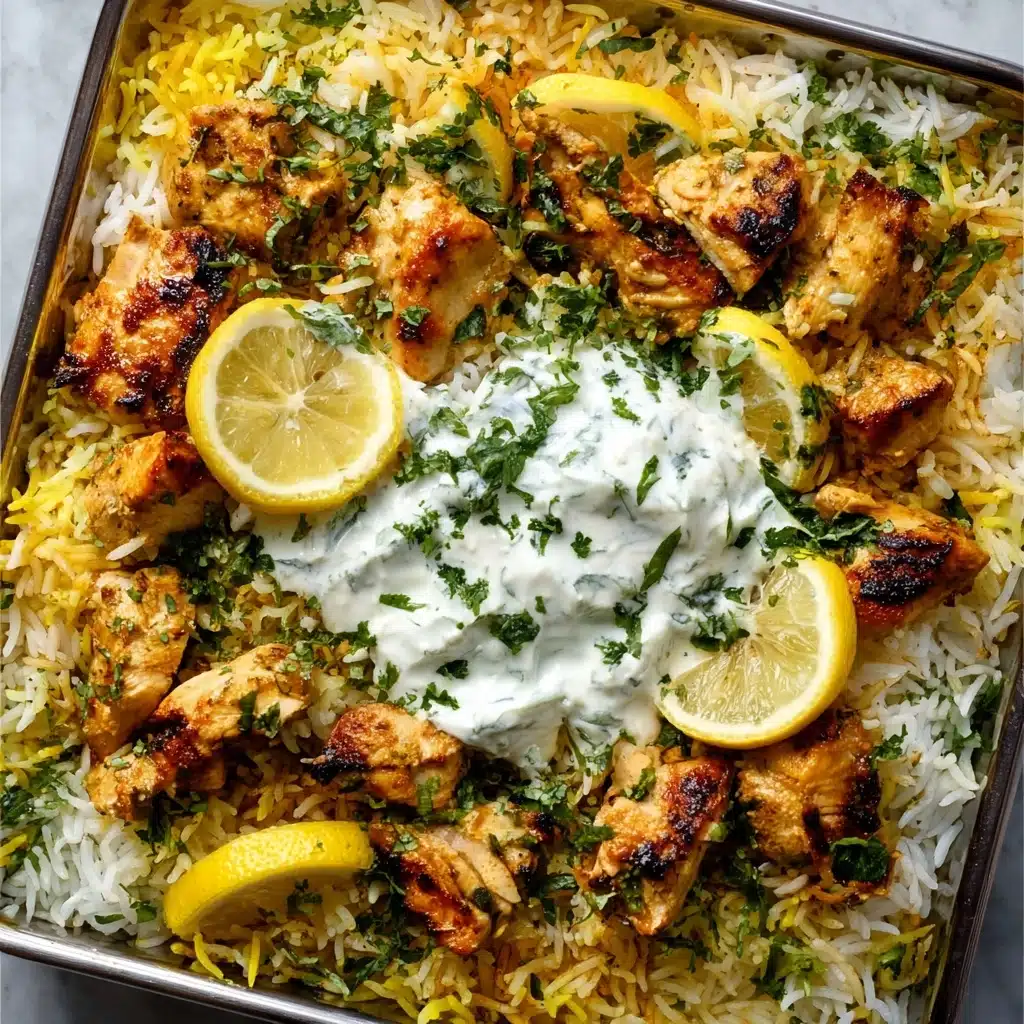 Easy Chicken Tzatziki Rice Bake Recipe