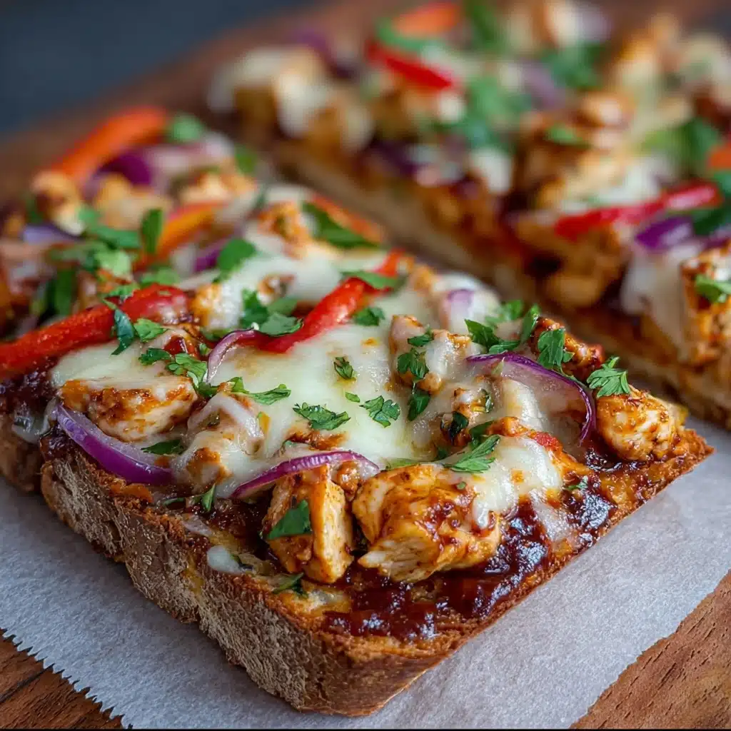 BBQ Chicken Flatbreads Recipe - Recipe Image