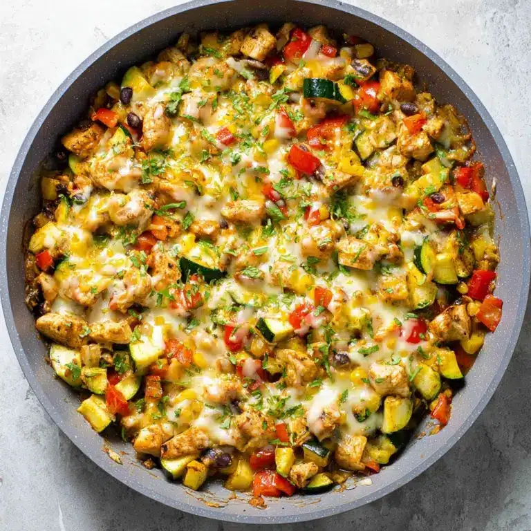 Tex Mex Chicken and Zucchini Recipe