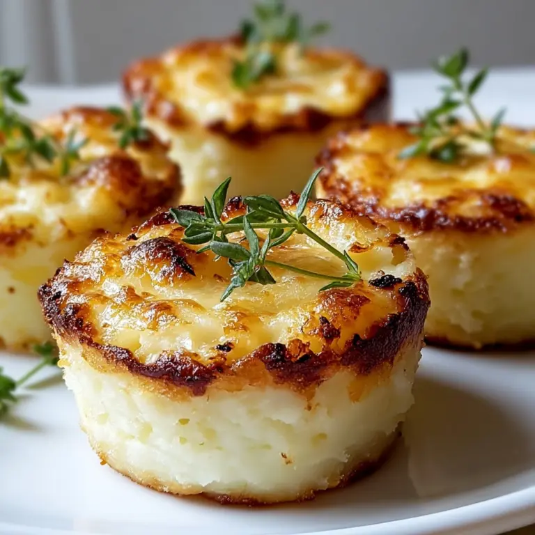 Cheesy Mashed Potato Puffs Recipe