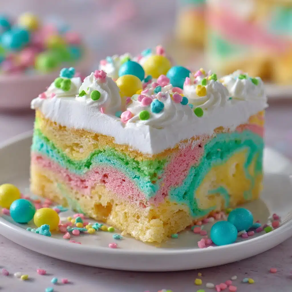 Easter Poke Cake Recipe - Recipe Image