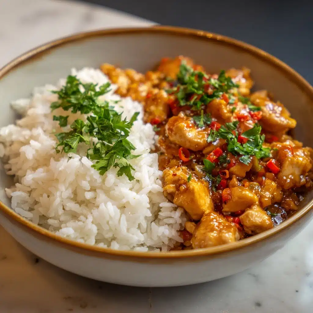 Creamy Smothered Chicken and Rice Recipe