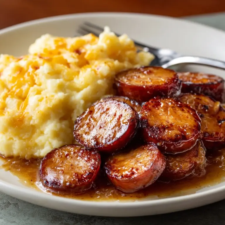 bbq baked sausage Recipe
