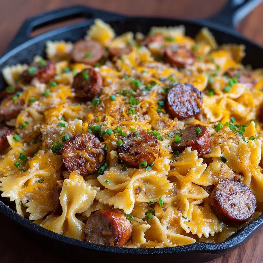 One Pot Kielbasa Pasta Recipe - Recipe Image