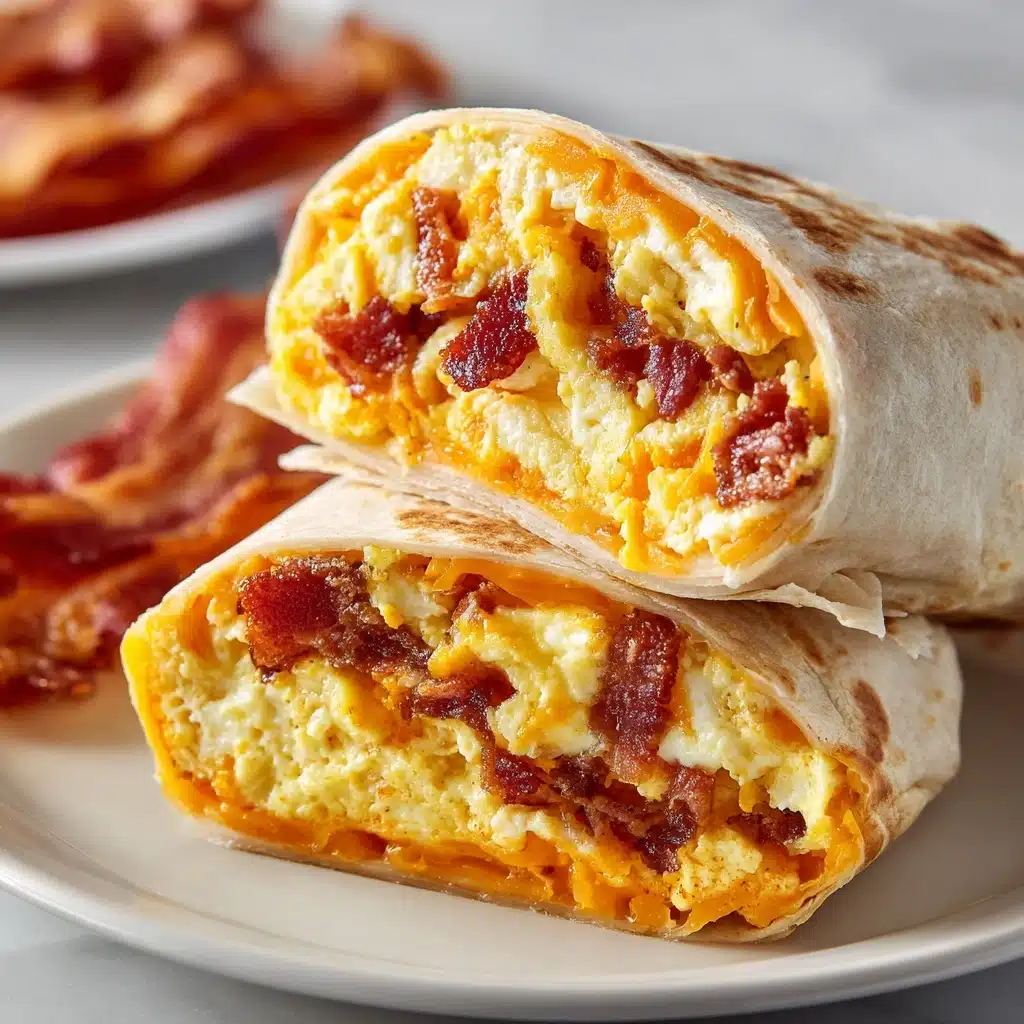 Bacon Egg and Cheese Burrito Recipe
