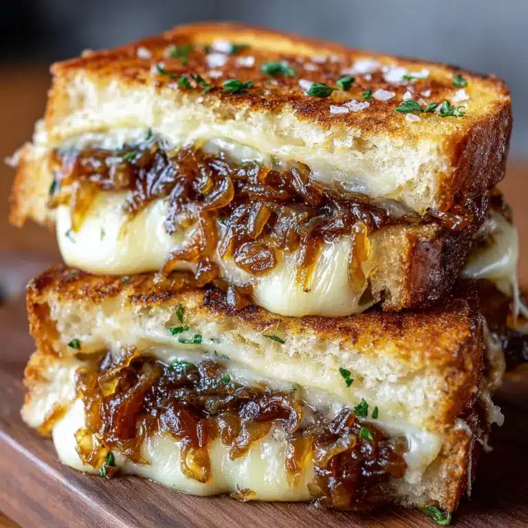 French Onion Grilled Cheese Sandwich Recipe