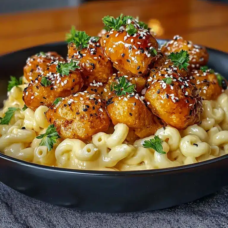 Spicy Honey Pepper Chicken with Mac and Cheese Recipe