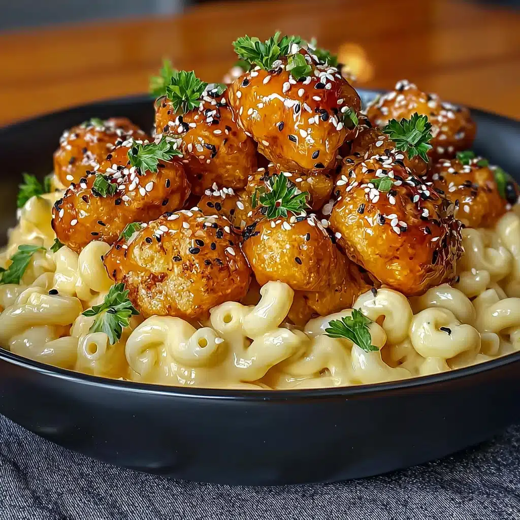 Spicy Honey Pepper Chicken with Mac and Cheese Recipe