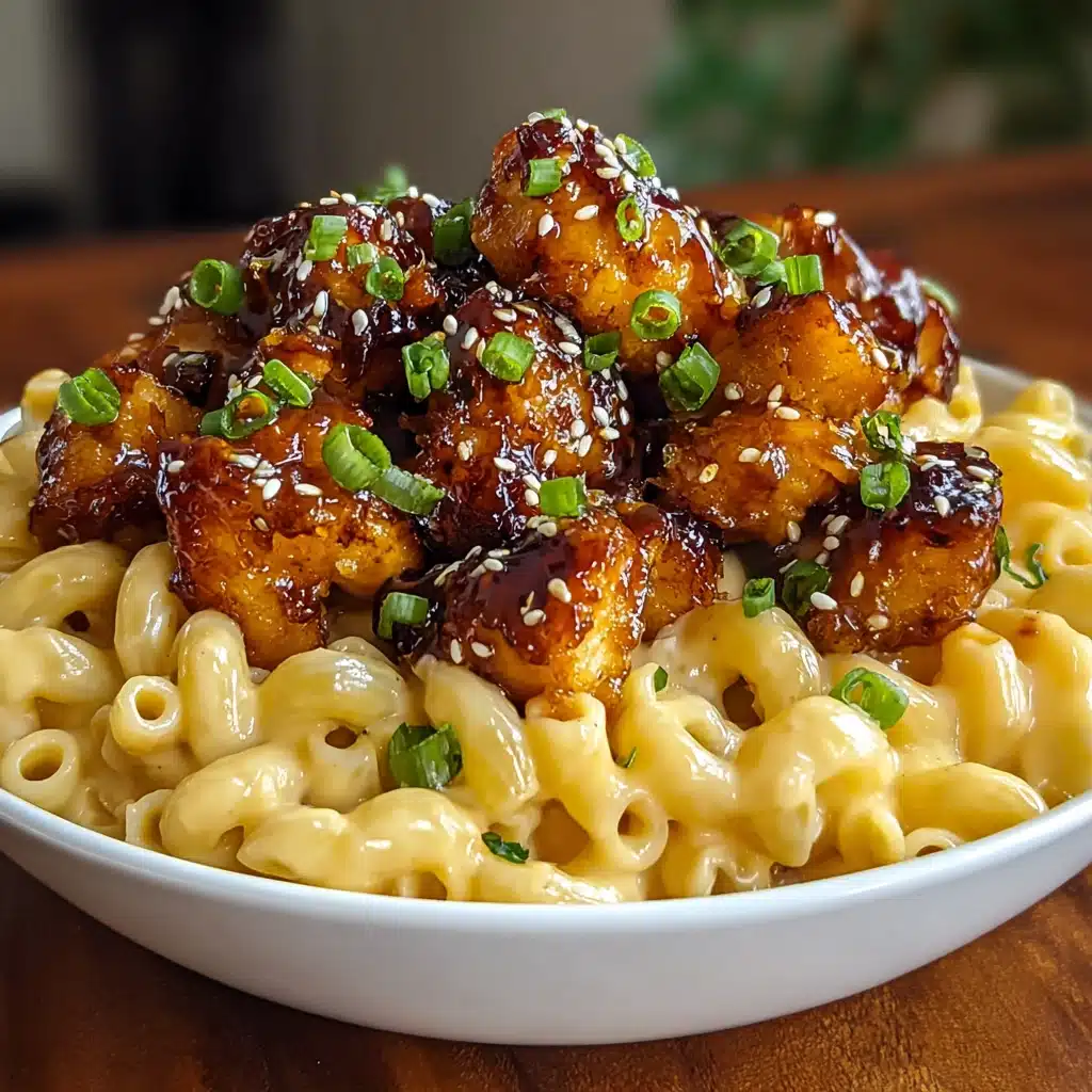 Spicy Honey Pepper Chicken with Mac and Cheese Recipe - Recipe Image