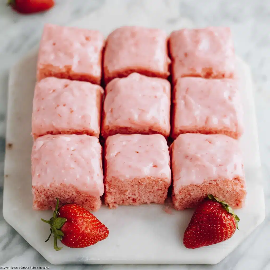 Strawberry Brownies Recipe - Recipe Image