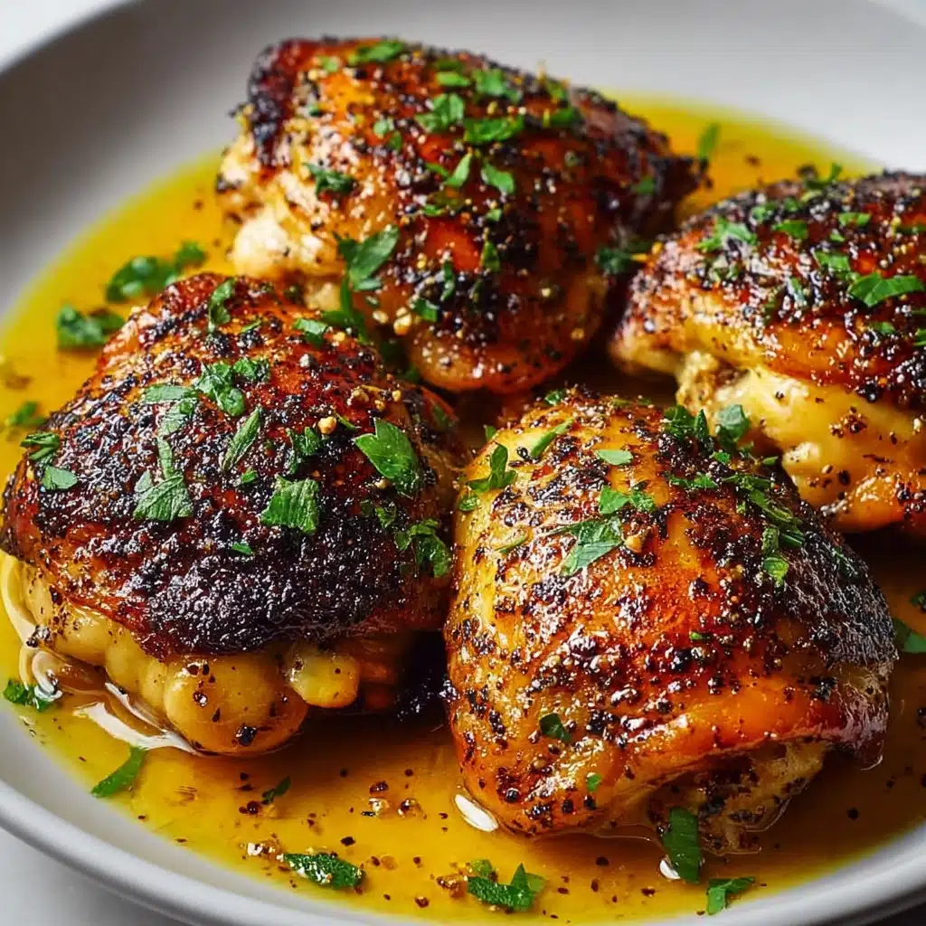 Bobby Flay's Creamy Chicken Thighs Recipe - Recipe Image