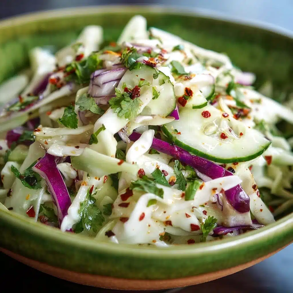 Cabbage and Cucumber Salad Recipe - Recipe Image