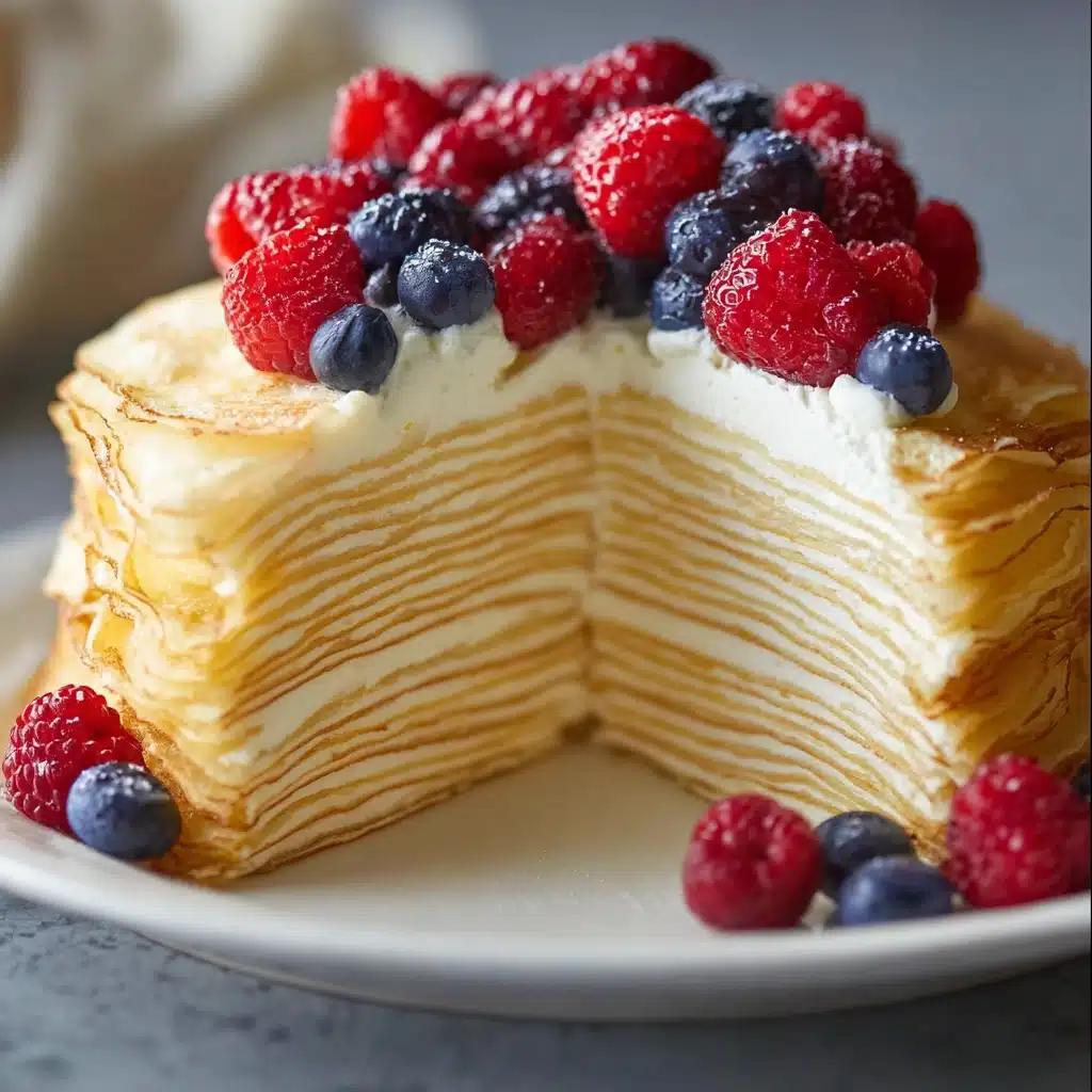 Crepe Cake Recipe - Recipe Image