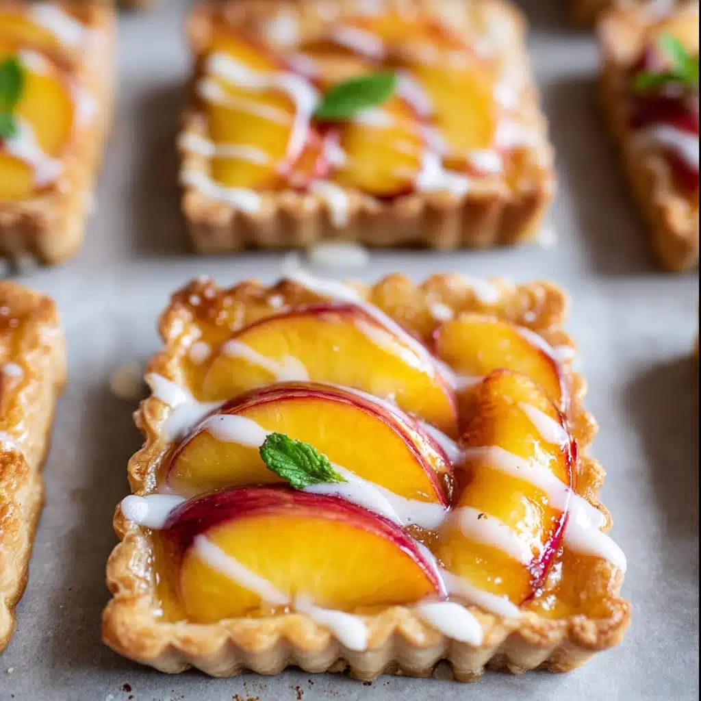 Easy Peach Tartlets Recipe - Recipe Image