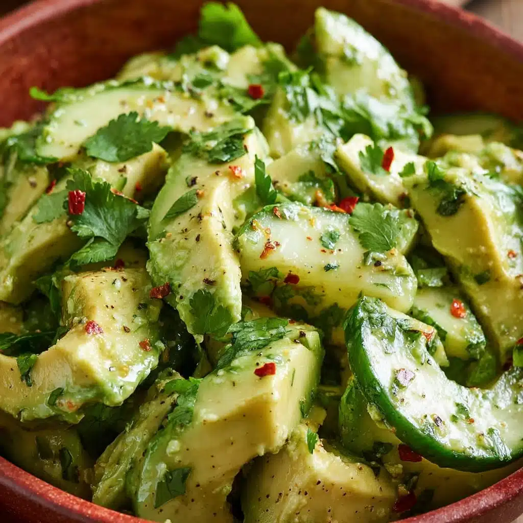 Avocado Cucumber Salad Recipe - Recipe Image