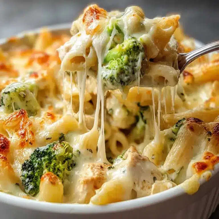 Chicken and Broccoli Alfredo Bake Recipe