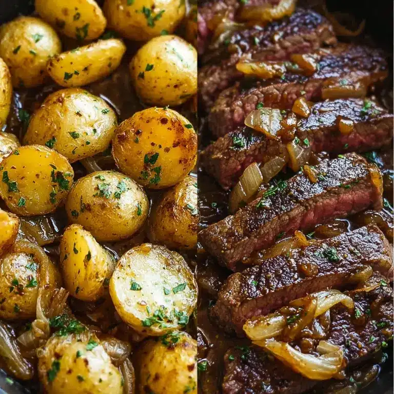 Garlic Butter Steak and Potatoes Recipe