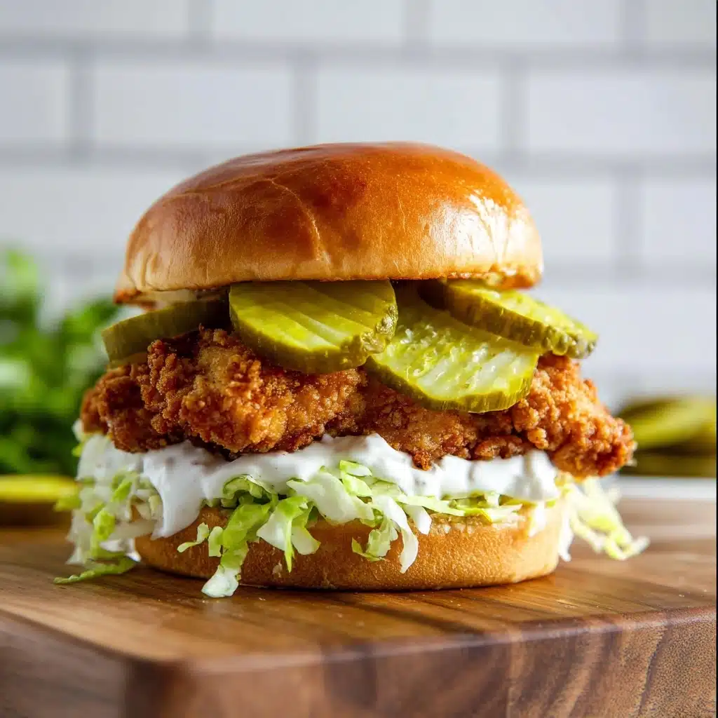 Crispy Dill Chicken Sandwich Recipe