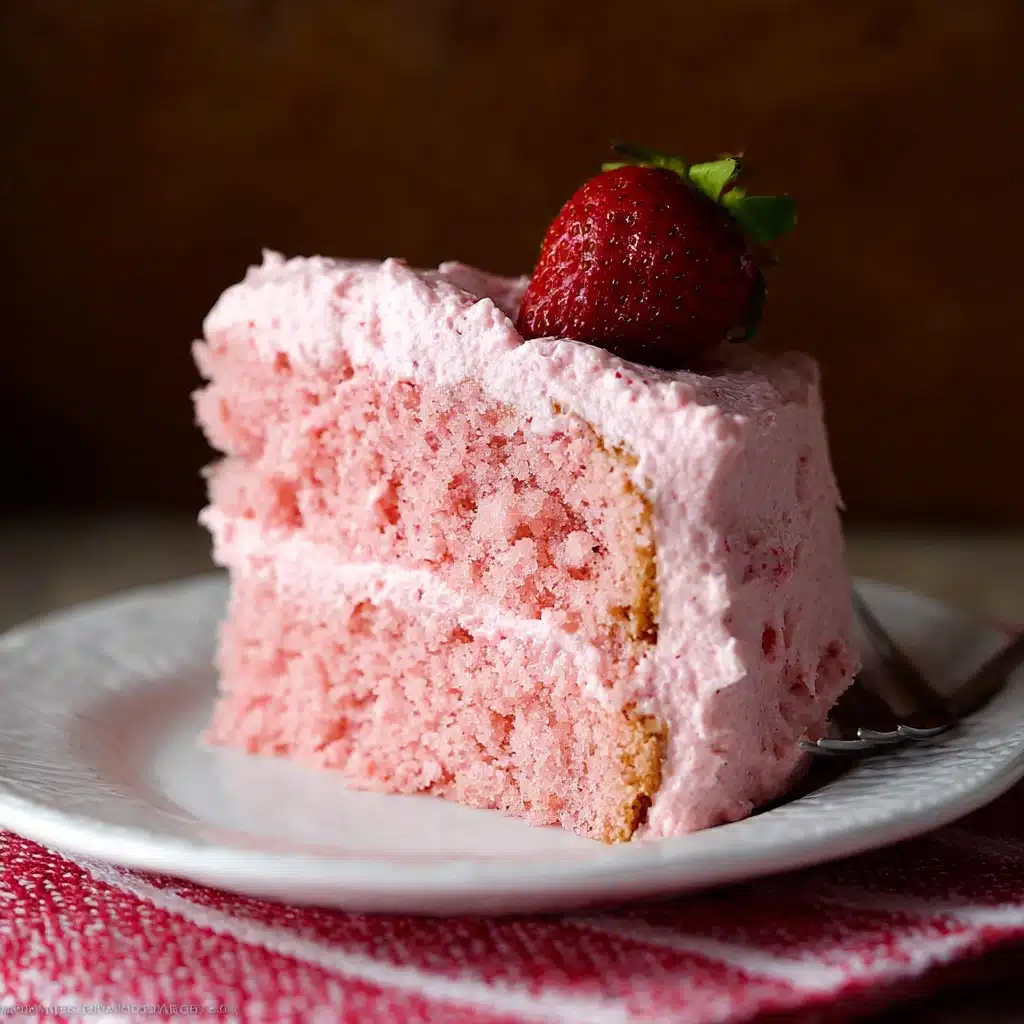 Homemade Strawberry Cake Recipe