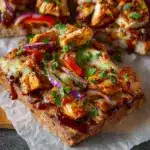 BBQ Chicken Flatbreads Recipe