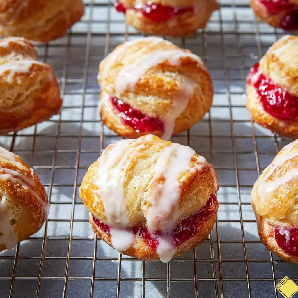 Easy Cherry Pie Bites Recipe - Recipe Image