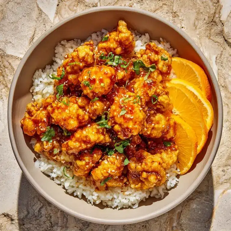 Crispy Orange Chicken Recipe
