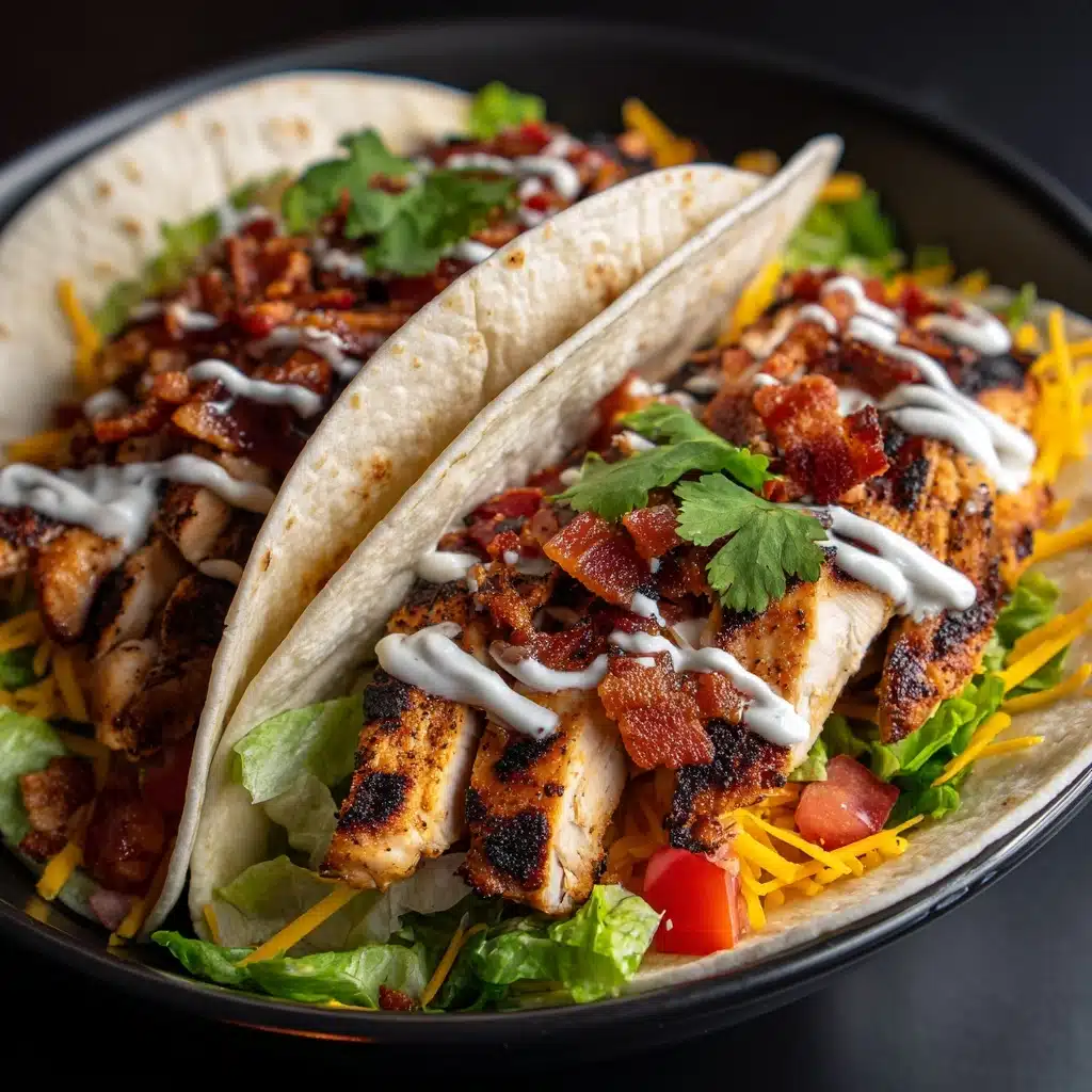 Crispy Chicken Bacon Ranch Wrap Recipe