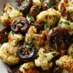 Garlic Cauliflower Mushroom Skillet: Quick & Delicious Dish Recipe
