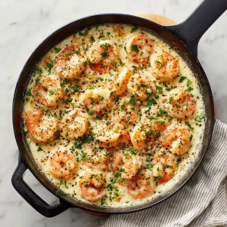 Creamy Garlic Shrimp Recipe