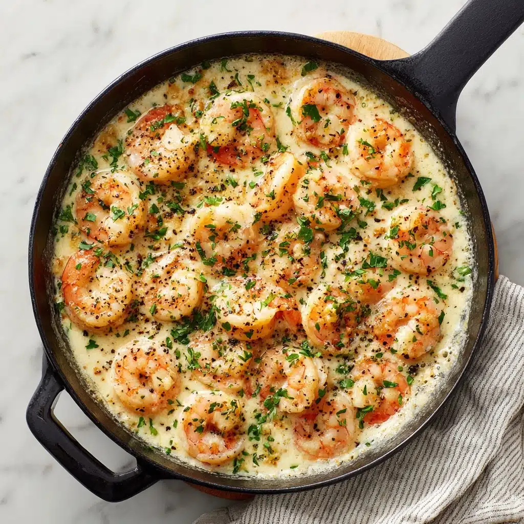 Creamy Garlic Shrimp Recipe