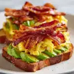 Bacon, Egg, and Avocado Toast Recipe