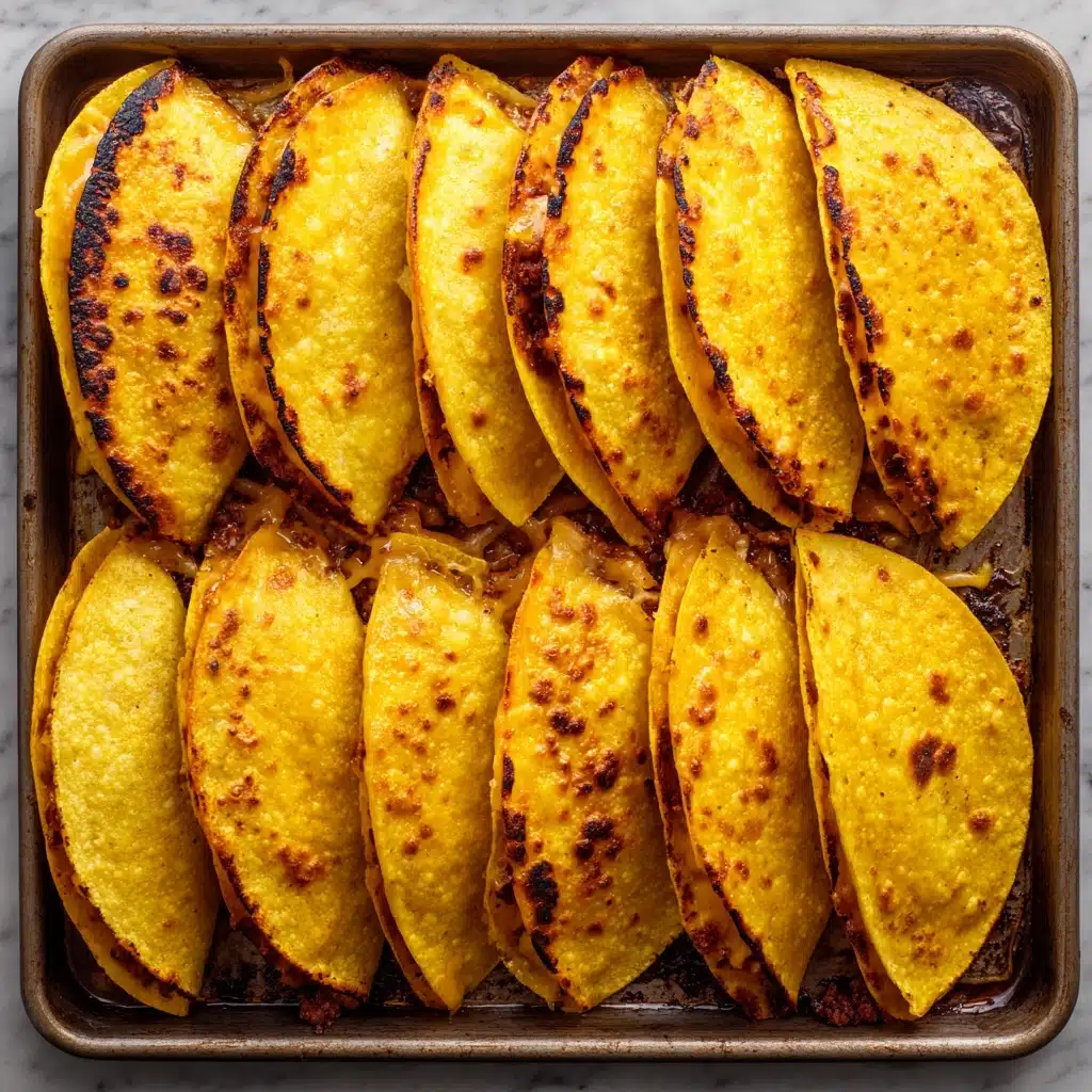 Crispy Shredded Chicken Tacos Recipe - Recipe Image