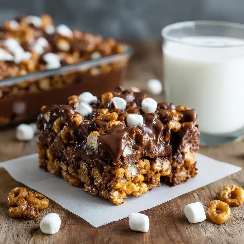 Golden Grahams S'Mores Bars Recipe - Recipe Image