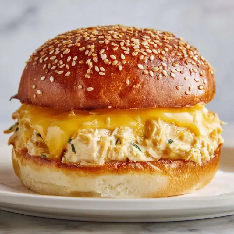 Chicken Alfredo Sloppy Joes Recipe