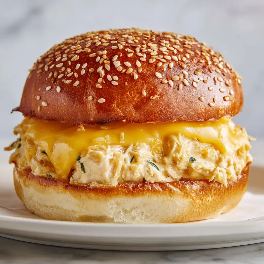 Chicken Alfredo Sloppy Joes Recipe
