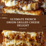 French Onion Grilled Cheese Sandwich Recipe