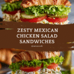 Mexican Chicken Salad Sandwiches Recipe