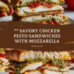 Chicken Pesto Sandwich Recipe
