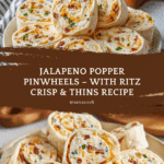 JALAPENO POPPER PINWHEELS – WITH RITZ CRISP & THINS Recipe