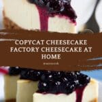 Copycat Cheesecake Factory Original Cheesecake Recipe
