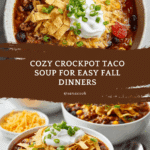 Crockpot Taco Soup Recipe